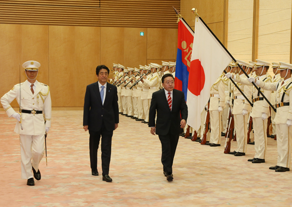 日本99蒙古首脑会谈等_总理动向_日本国首相官邸