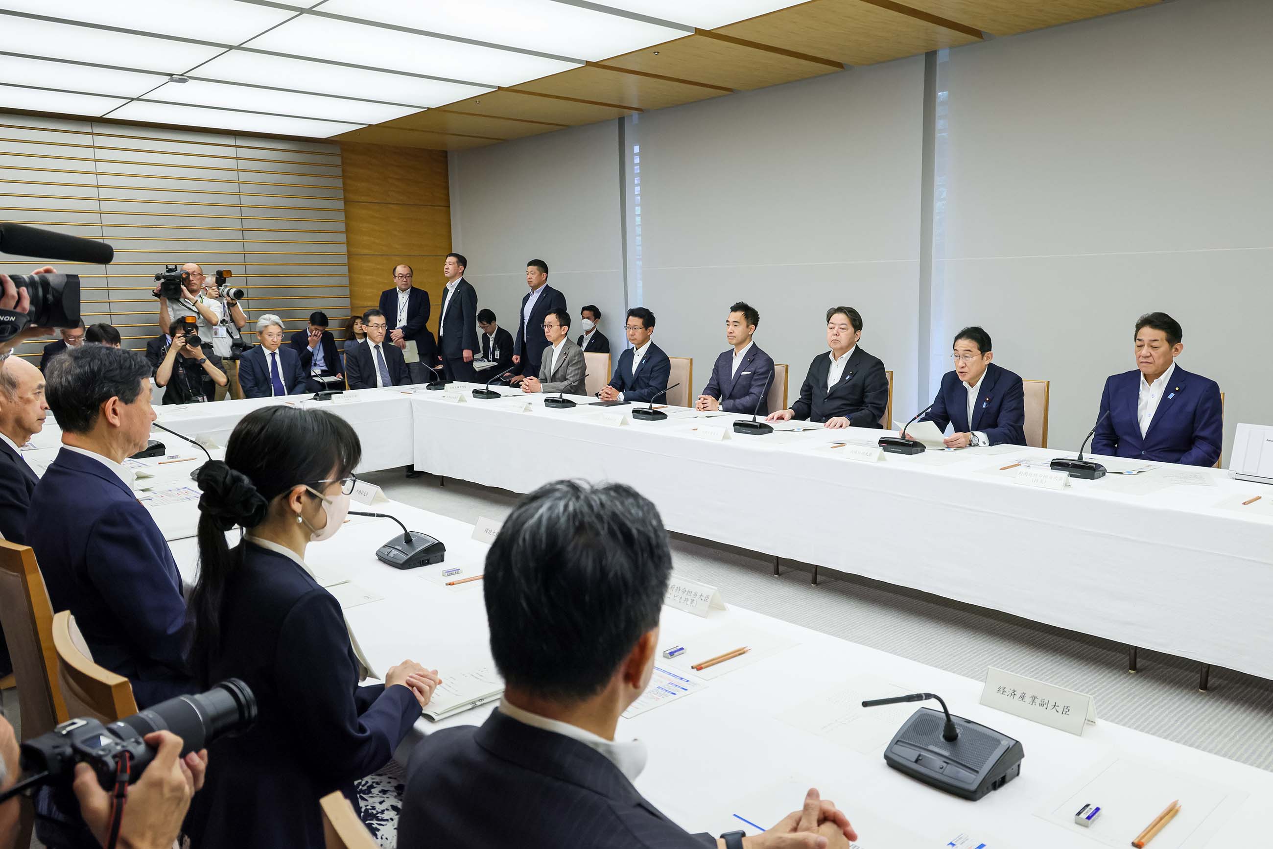 岸田首相总结会议4