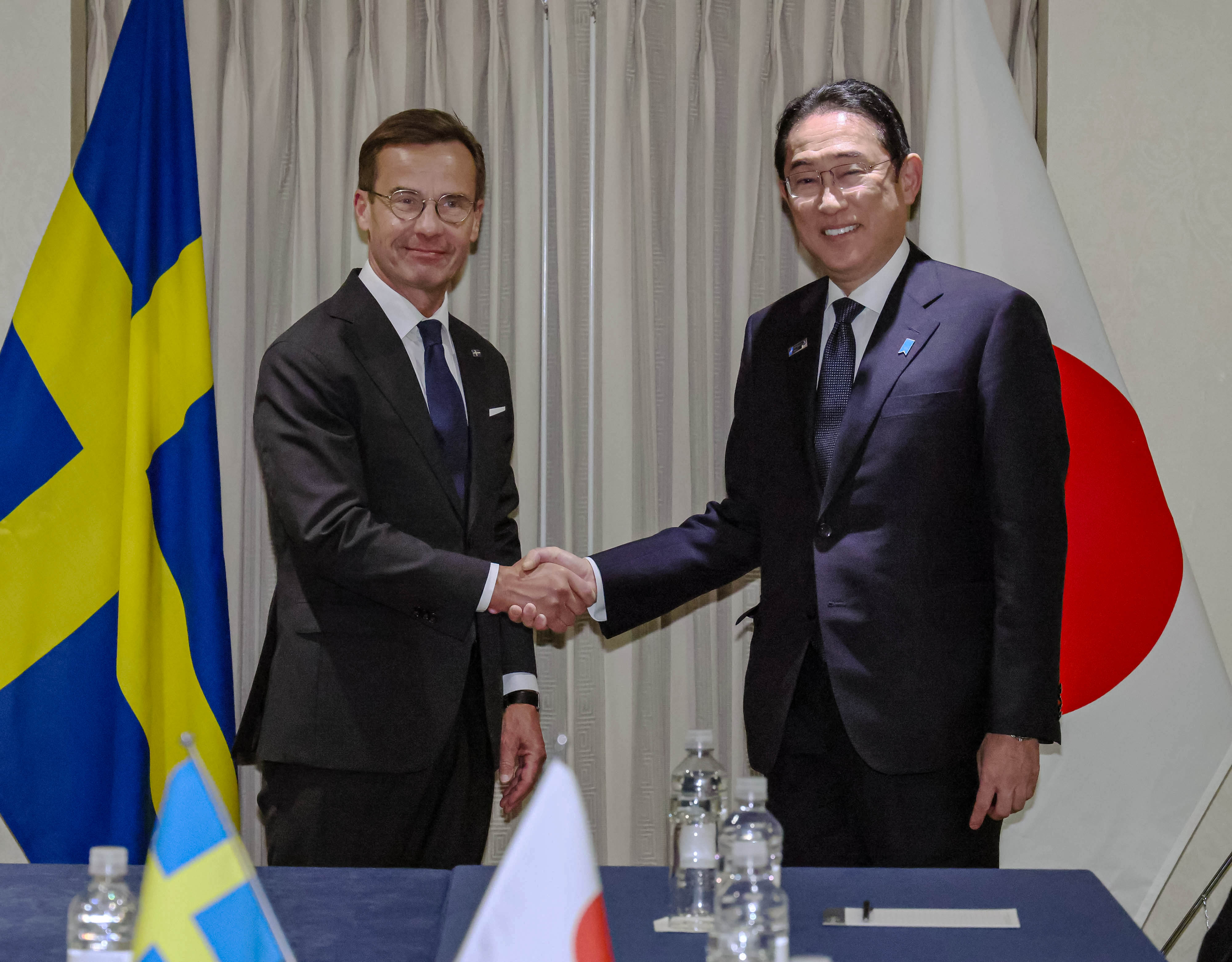 日本瑞典首脑会谈1