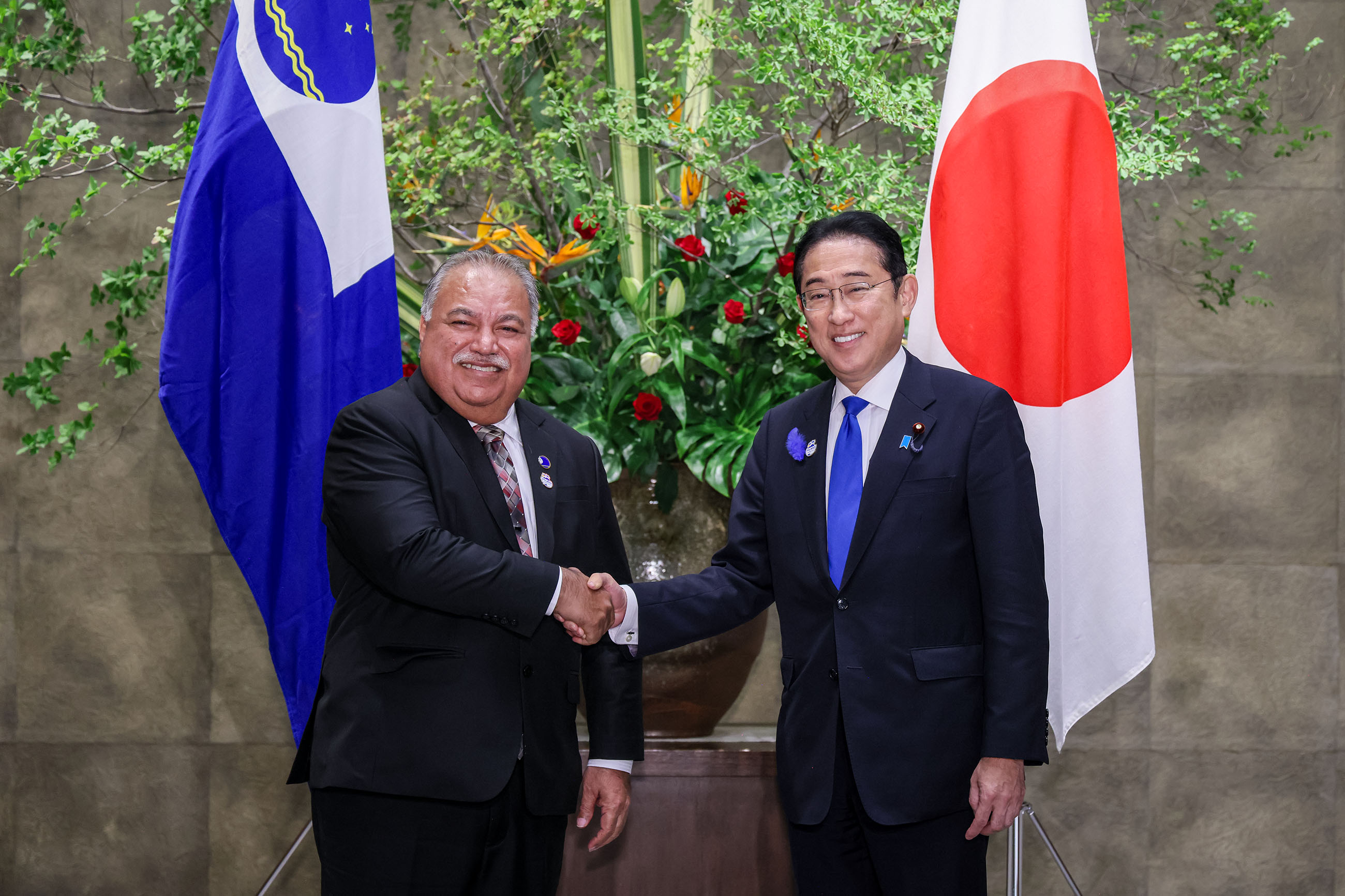 岸田首相接受太平洋岛国论坛（PIF）秘书长的拜会3