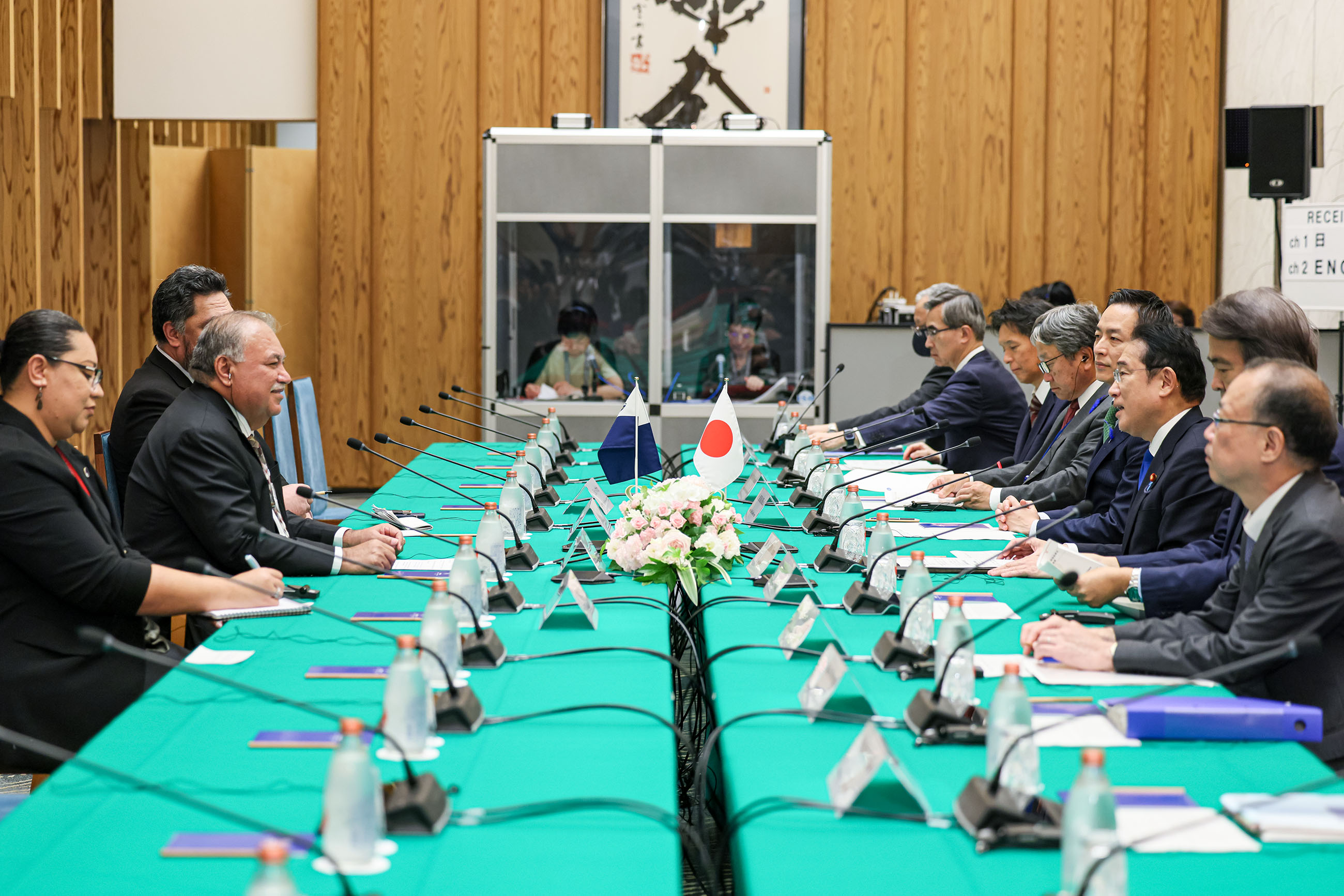 岸田首相接受太平洋岛国论坛（PIF）秘书长的拜会4