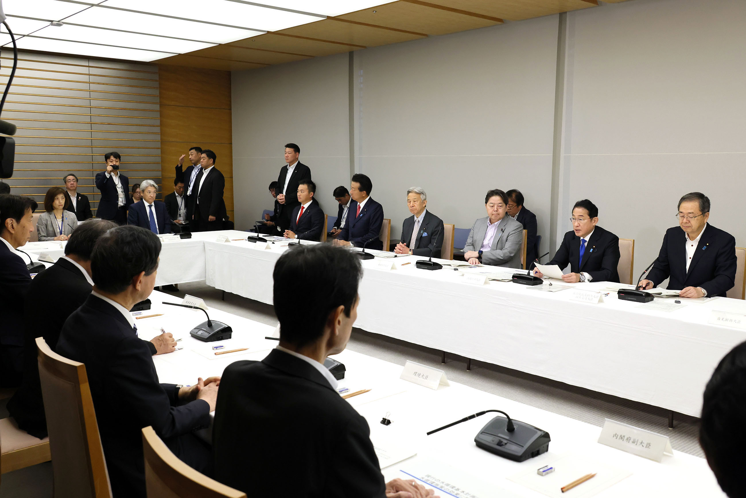 岸田首相总结会议4