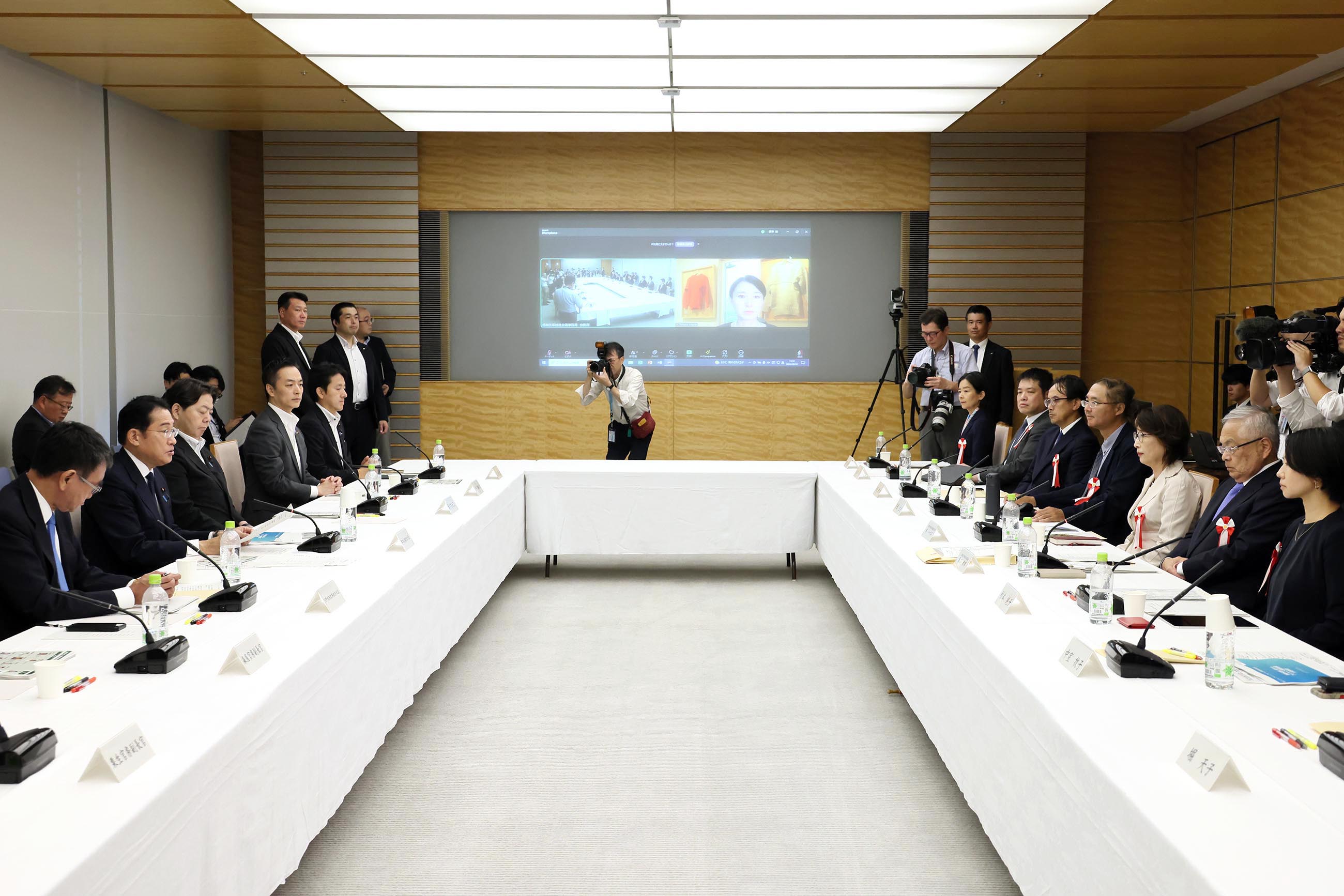 岸田首相总结会议5