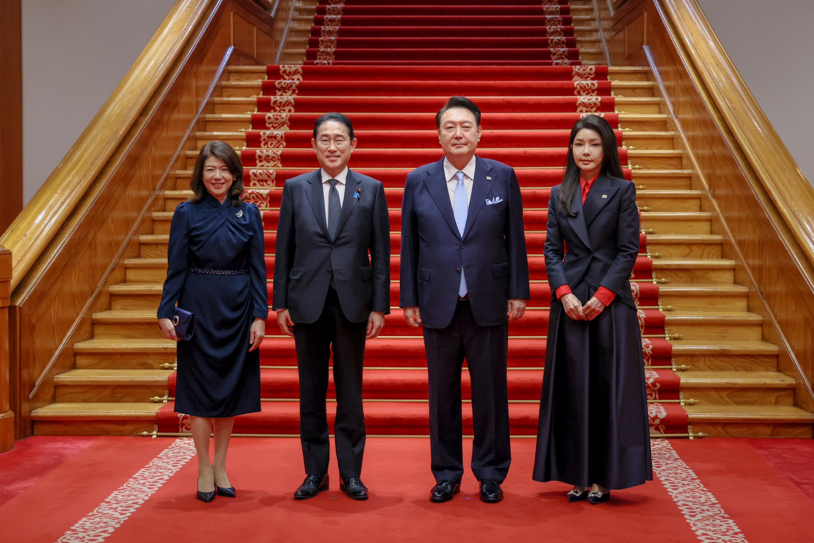 岸田首相出席晚宴2