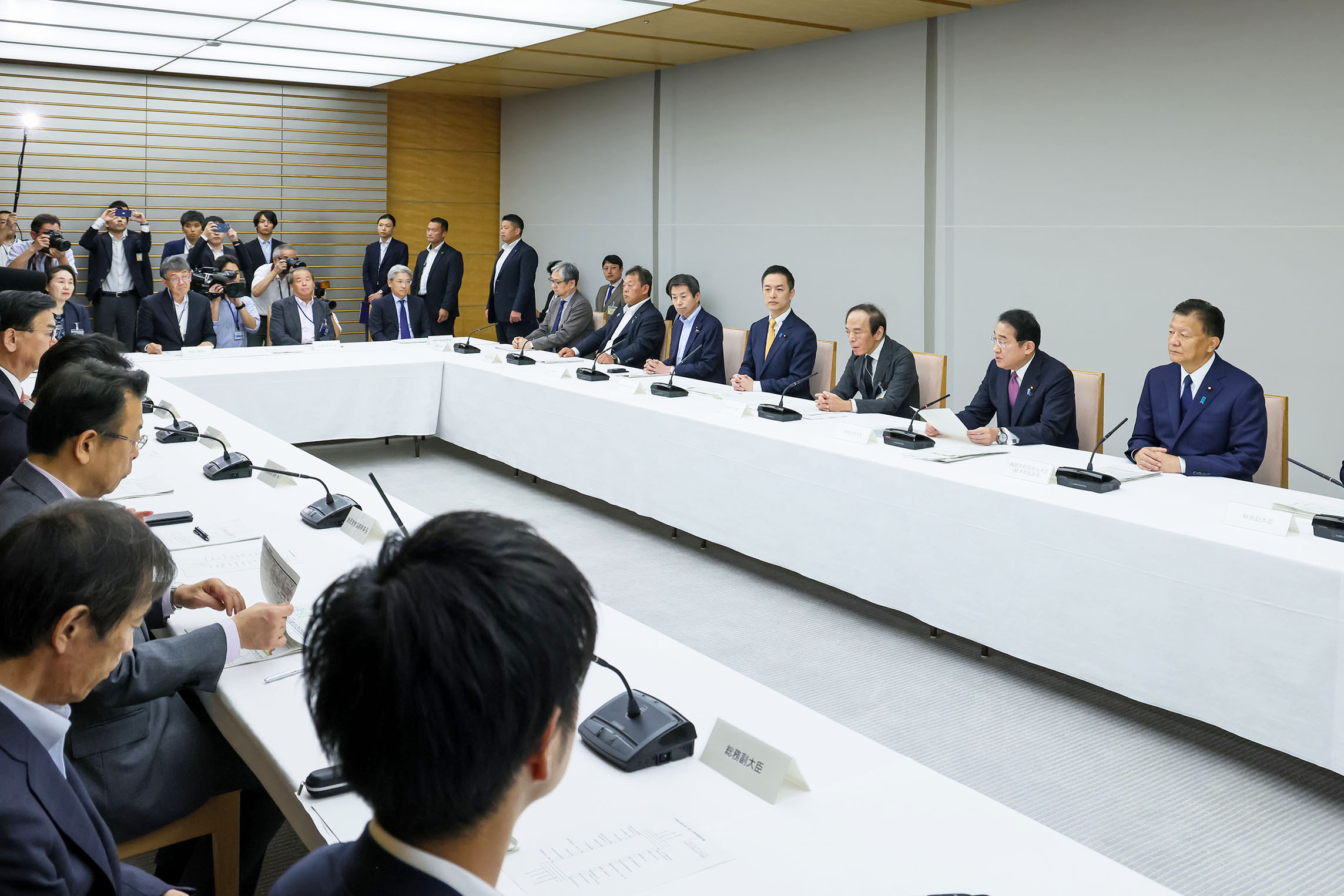 岸田首相总结会议4