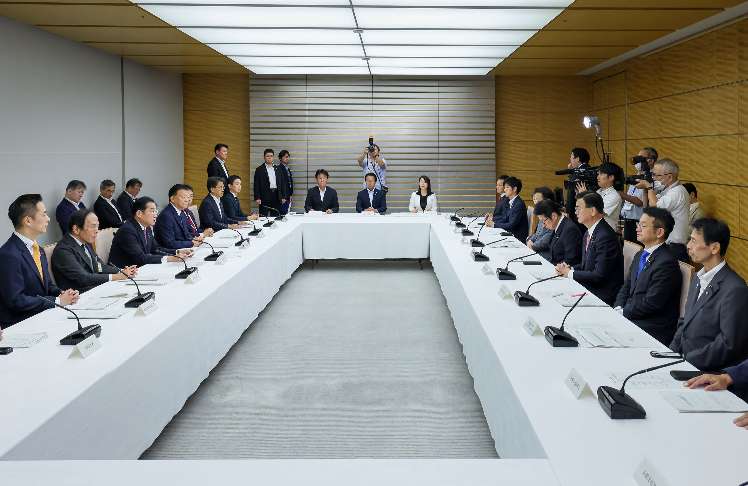 岸田首相总结会议5