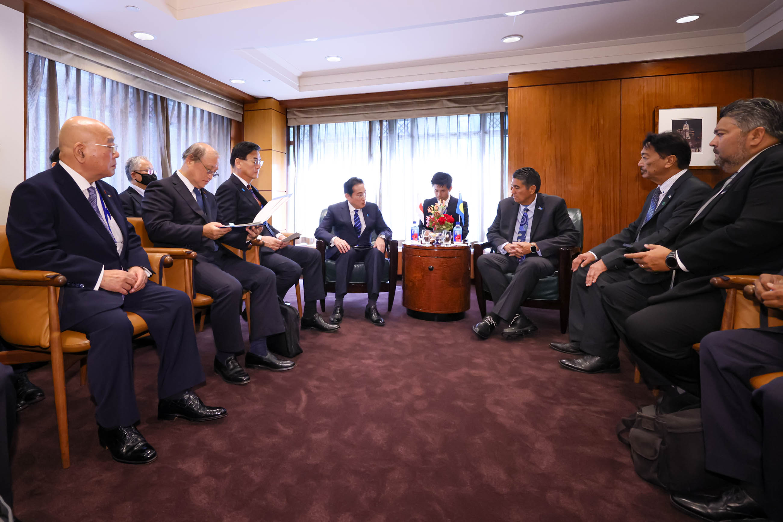 日本・帕劳首脑会谈4