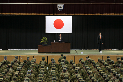 安倍总理访问了熊本县。