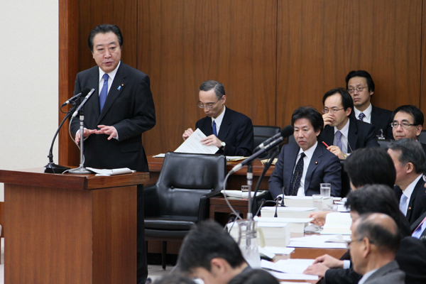 野田总理出席了众议院预算委员会、众议院总务委员会、众议院财务金融委员会及众议院全体会议。