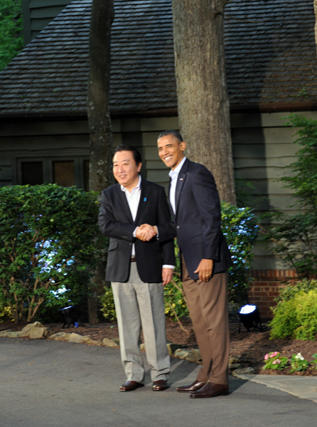 2012年5月19日（当地时间），野田总理出席了在美利坚合众国举行的八国集团戴维营峰会。