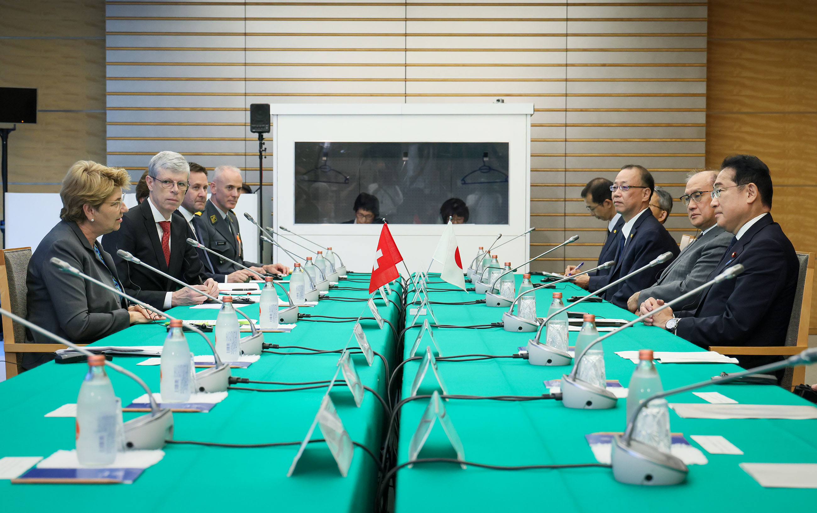 日・スイス首脳会談３