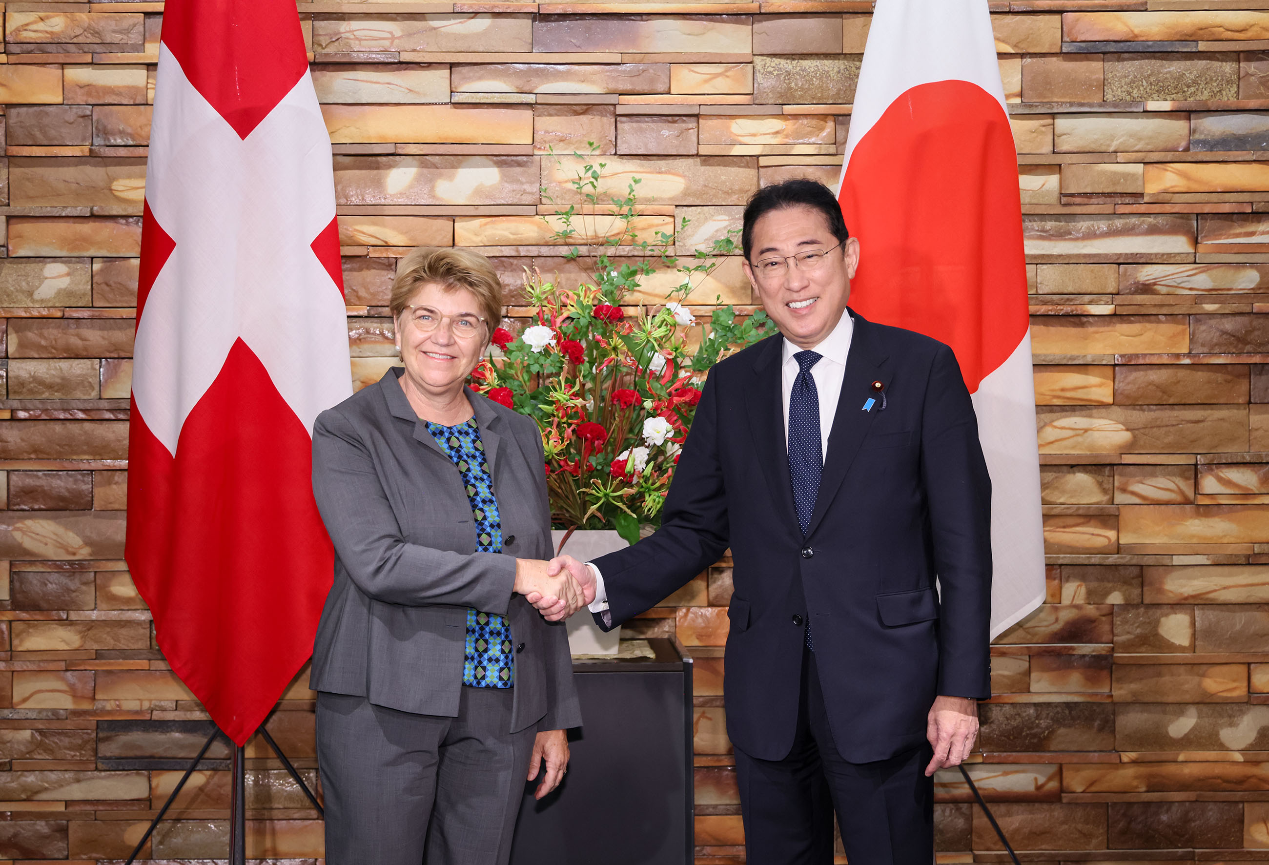 日・スイス首脳会談１