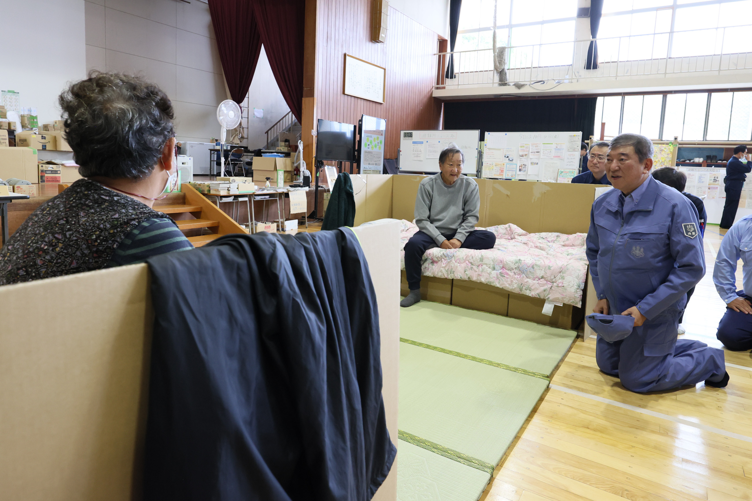 令和６年能登半島地震及び９月２０日からの大雨による被災状況視察のための石川県訪問