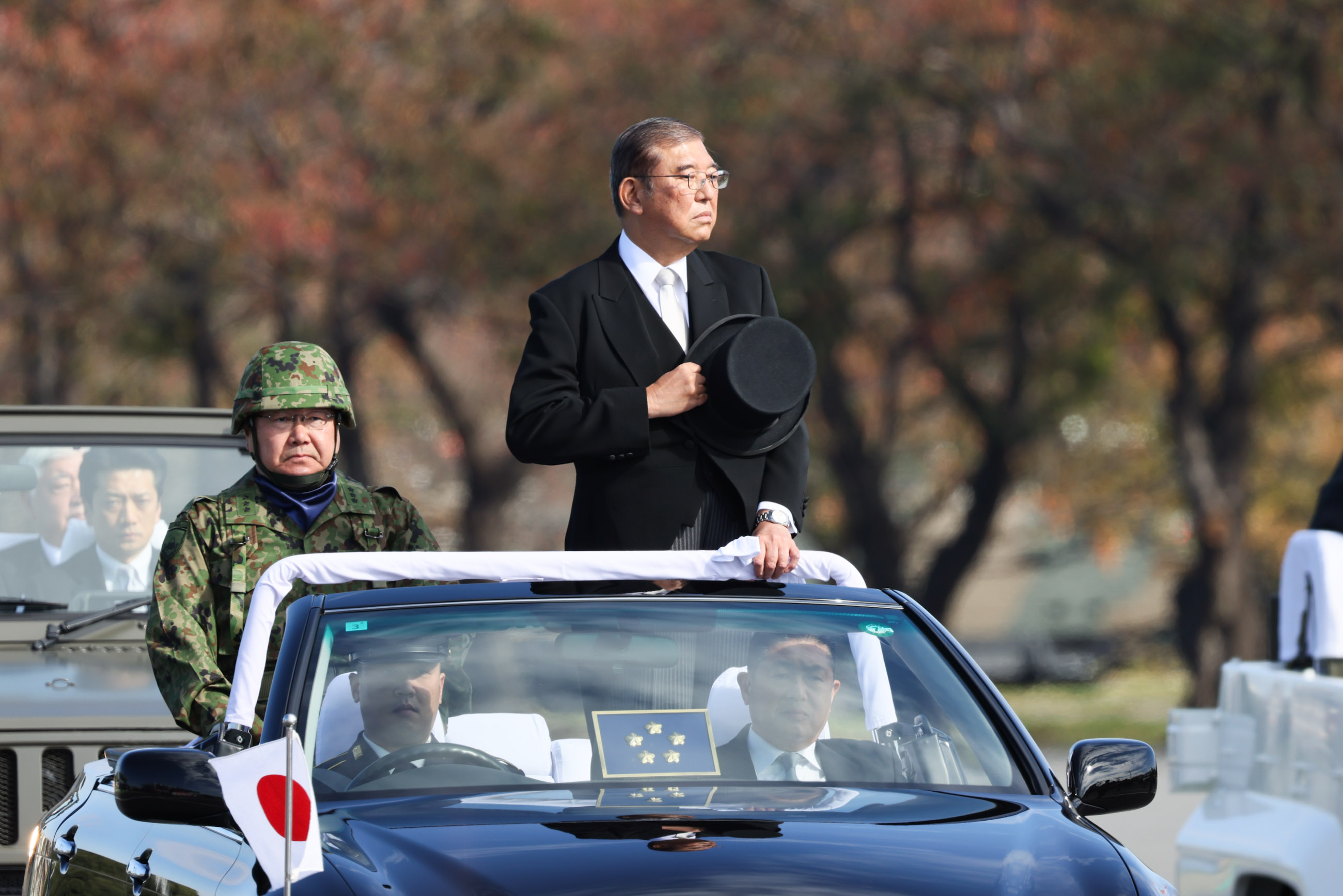 防衛省・自衛隊７０周年記念観閲式