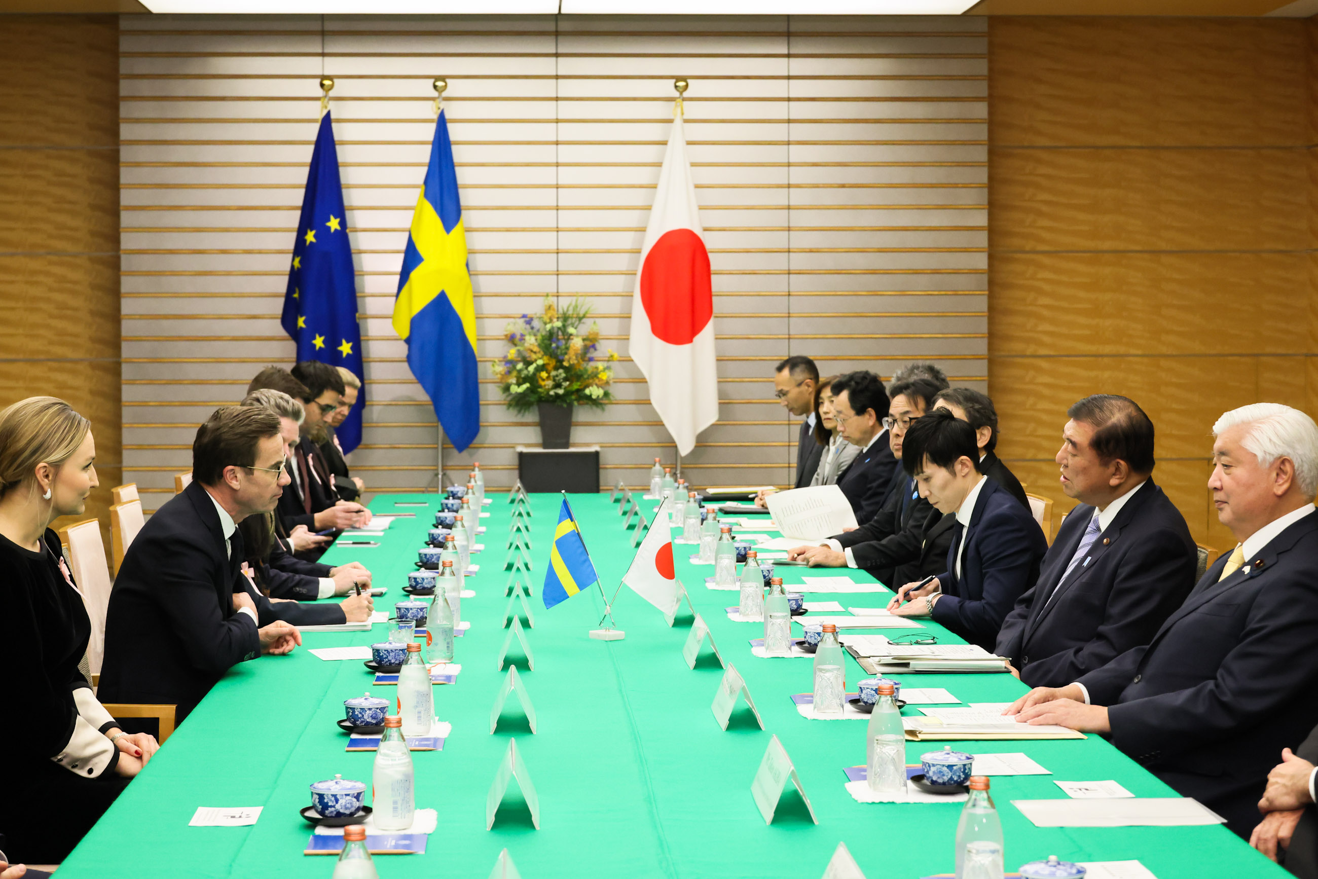 日・スウェーデン首脳会談３