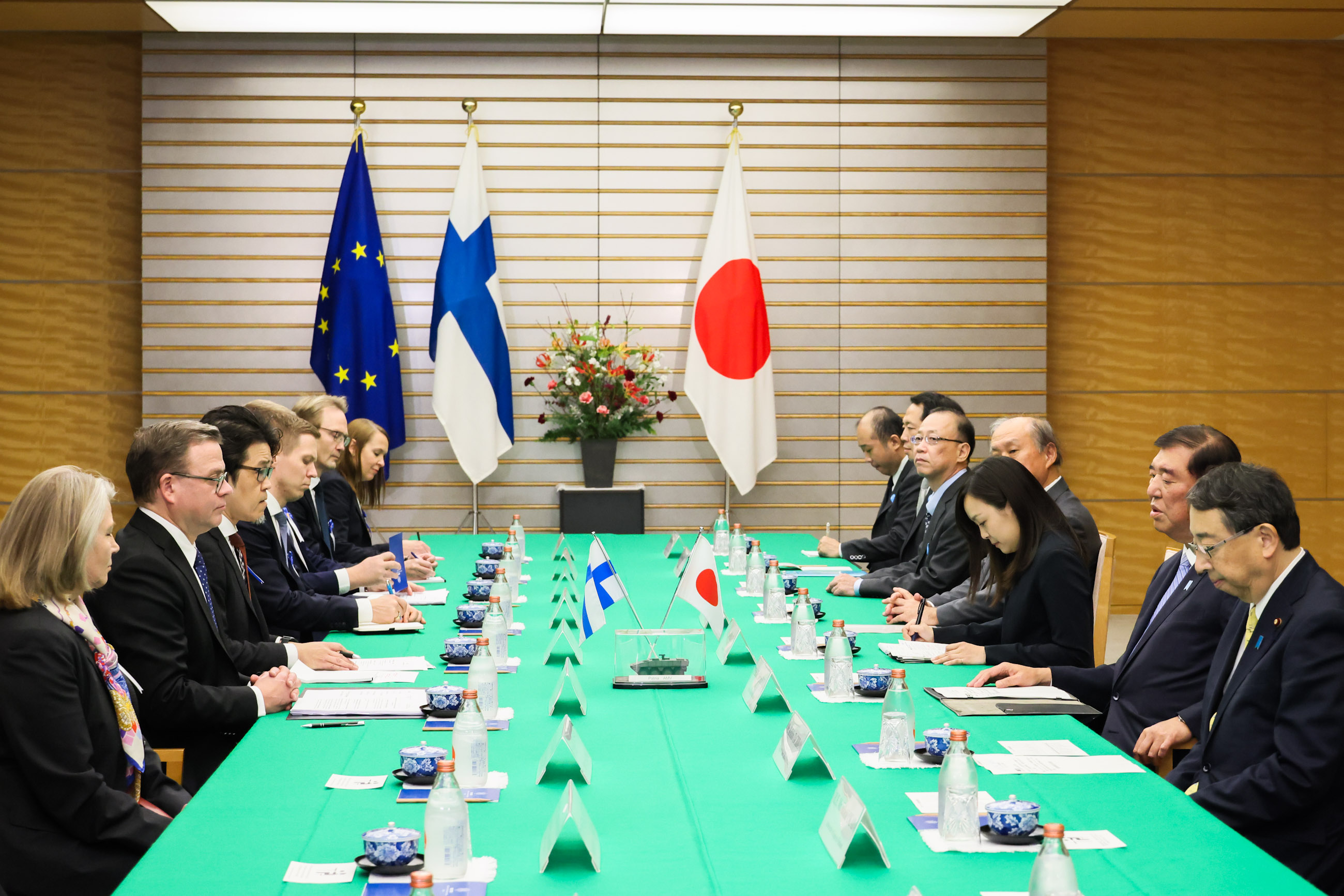 日・フィンランド首脳会談３