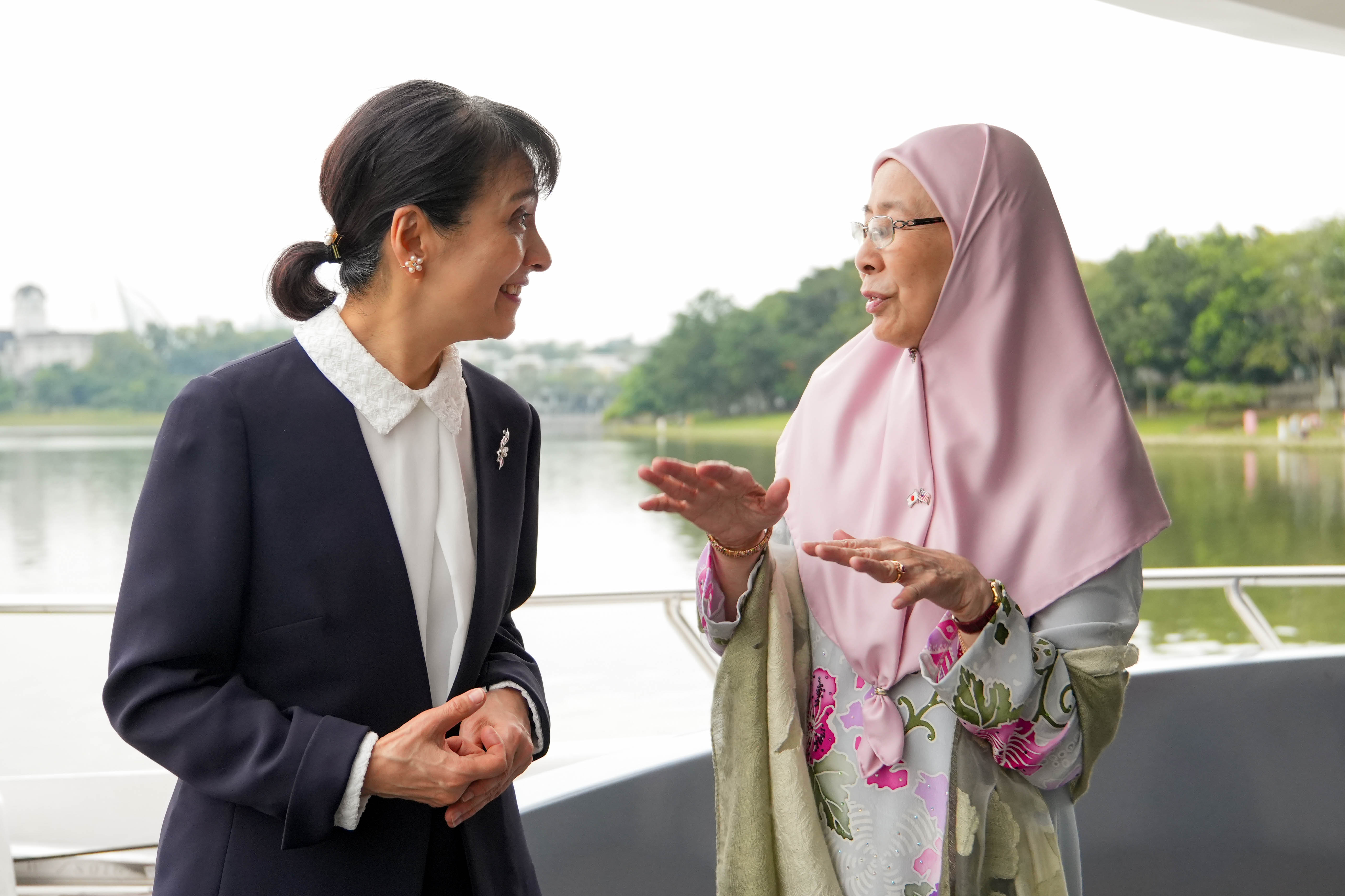 ワン・アジザ首相夫人主催配偶者プログラム３