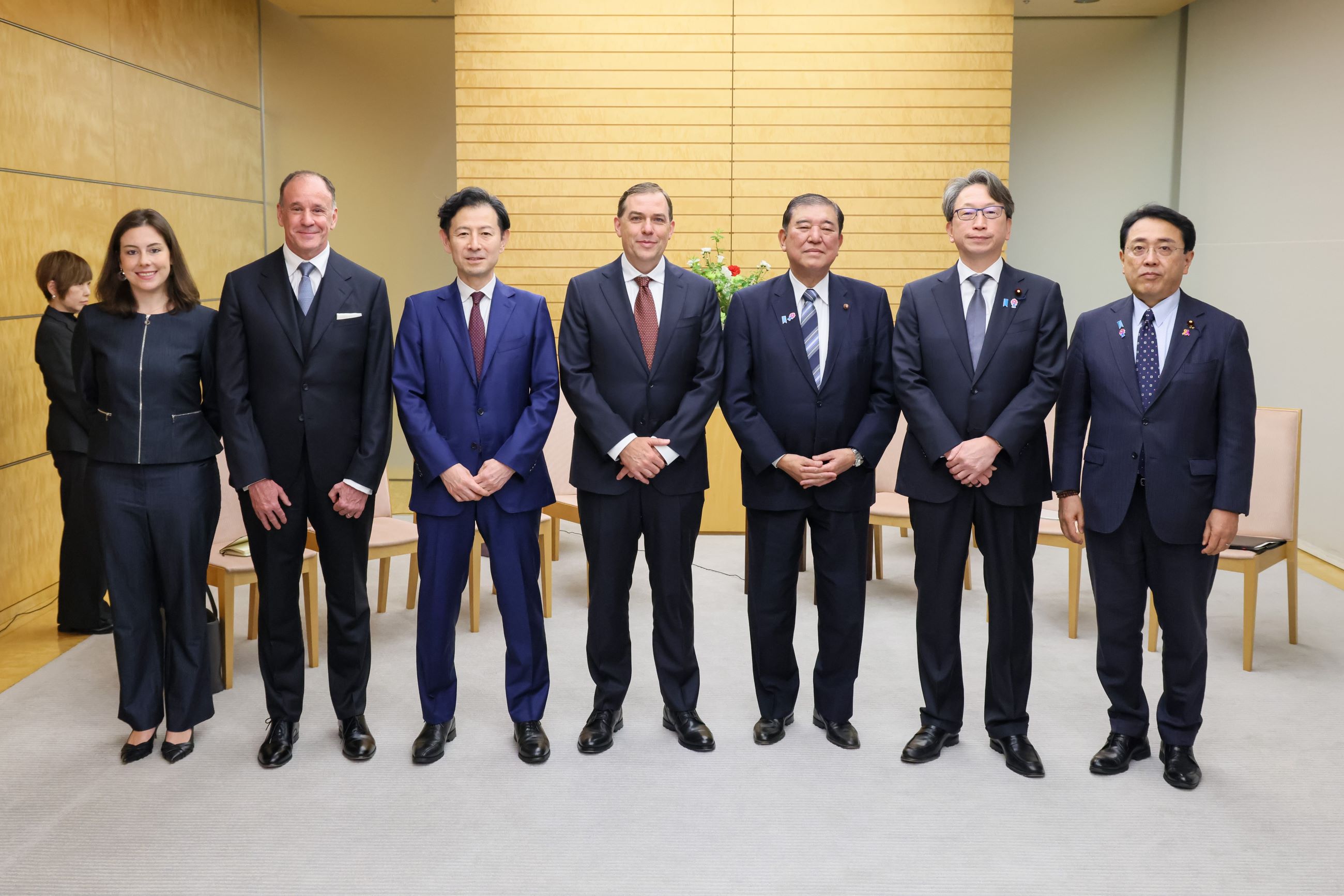 ガーマン・AWS CEOによる表敬